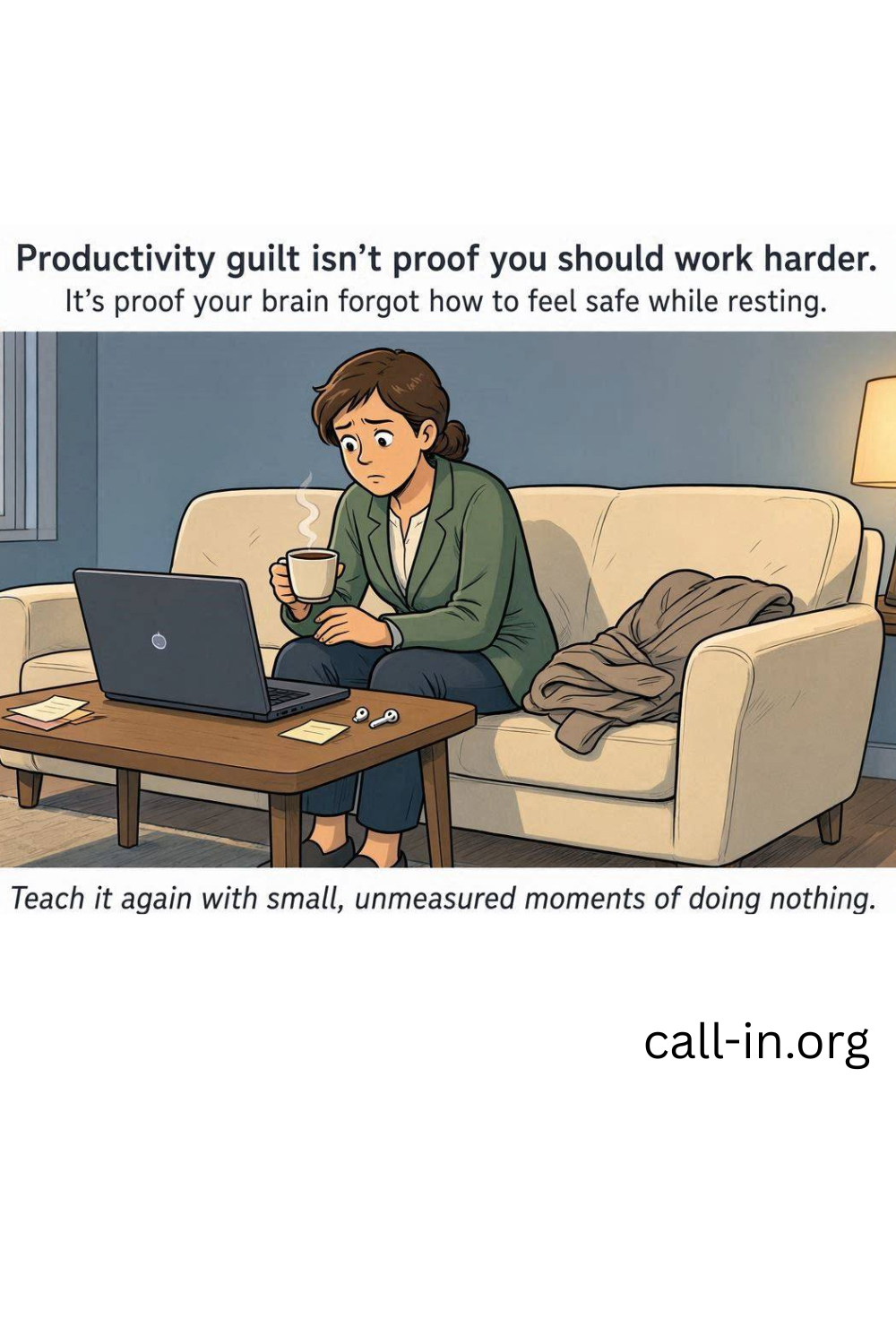 productivity guilt makes us find it difficult to rest