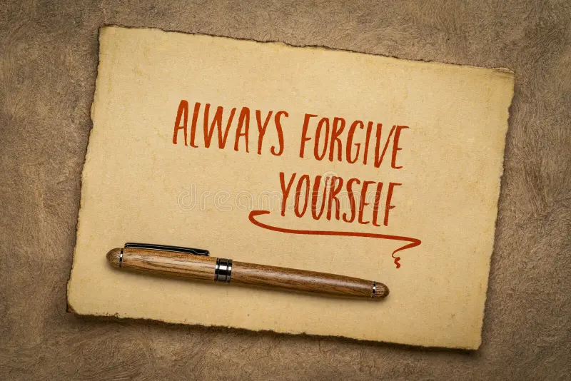 forgive yourself
