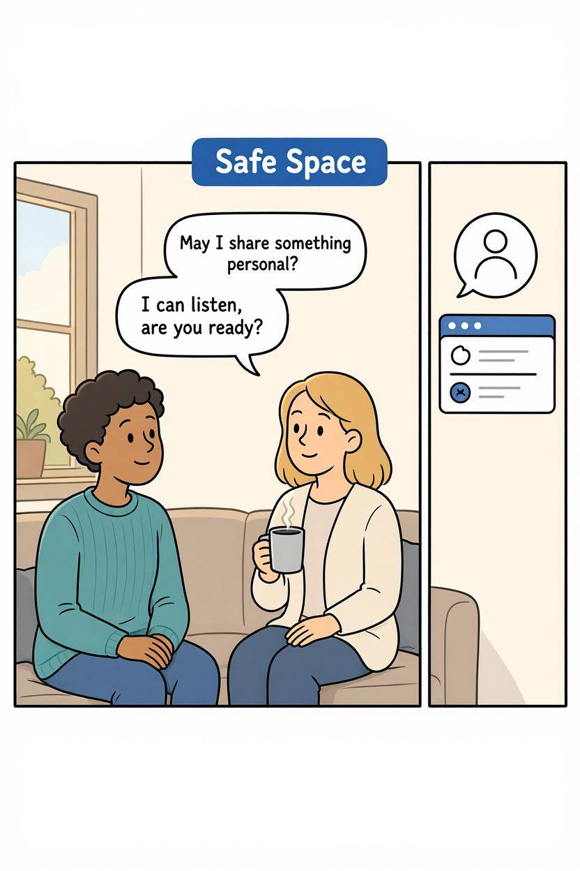 callin is a safe space for emotional venting online