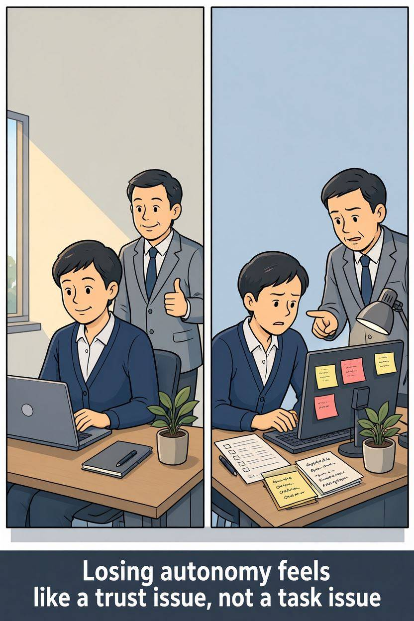 Why Micromanagement at Work Hurts When We Have Been Working Independently