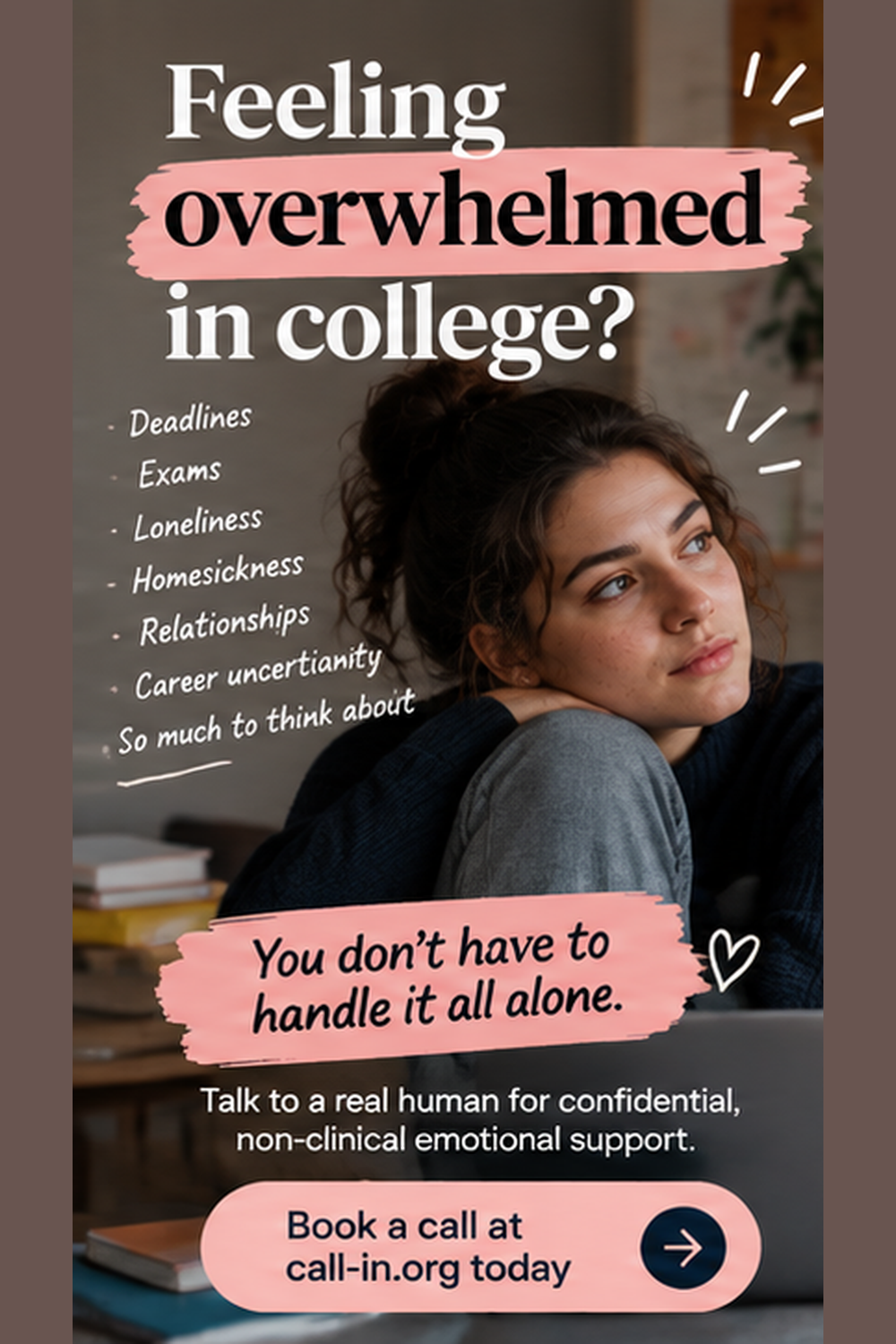 Online Emotional & Mental Health Support for University Students