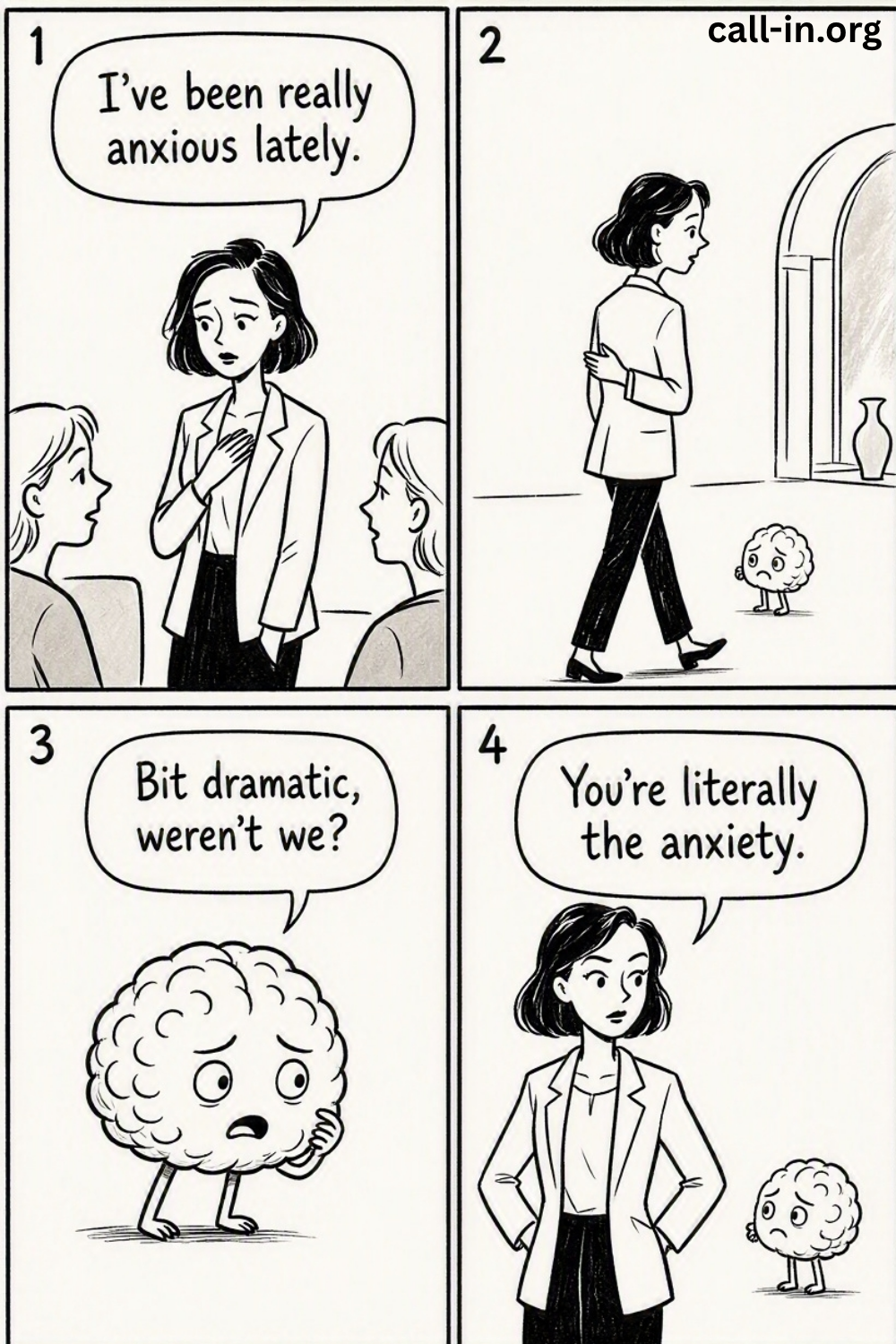 why do i feel dramatic when i tell people about my anxiety