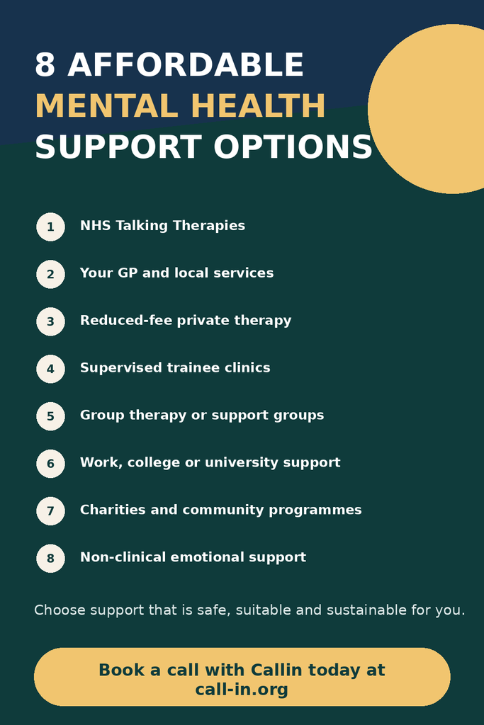 8 affordable therapy options today