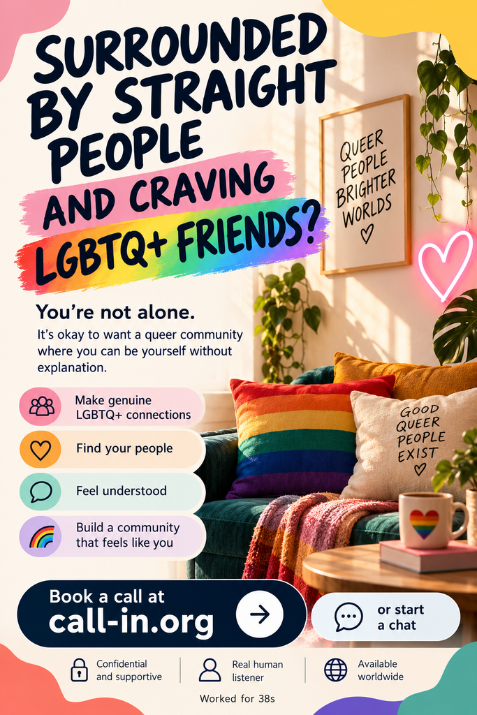 How to Make LGBTQ+ Friends as an Adult When Everyone Around You Is Straight