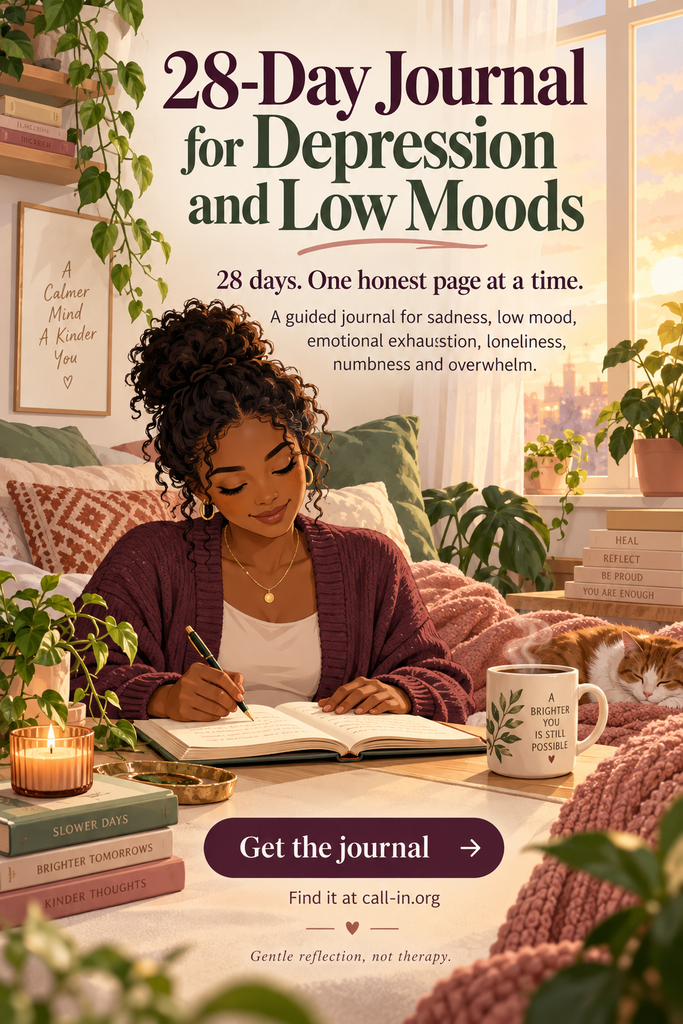 depression journal for low moods is the best affordable journal to help you today