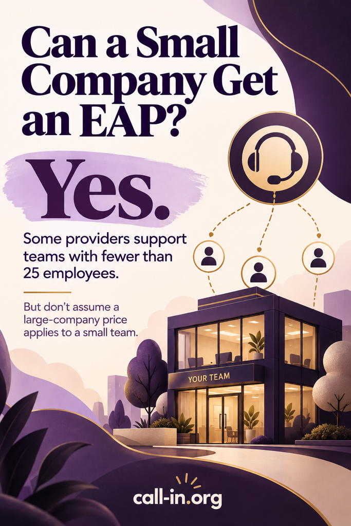 EAP pricing for a team of less than 20 employee