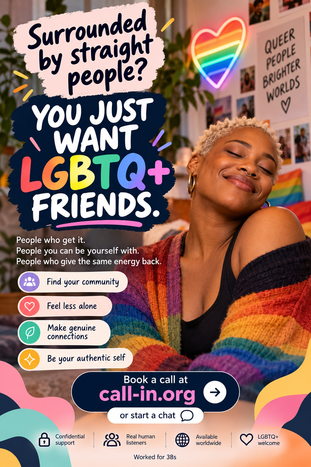 How to Make LGBTQ+ Friends as an Adult When Everyone Around You Is Straight